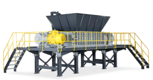 Double shaft shredder