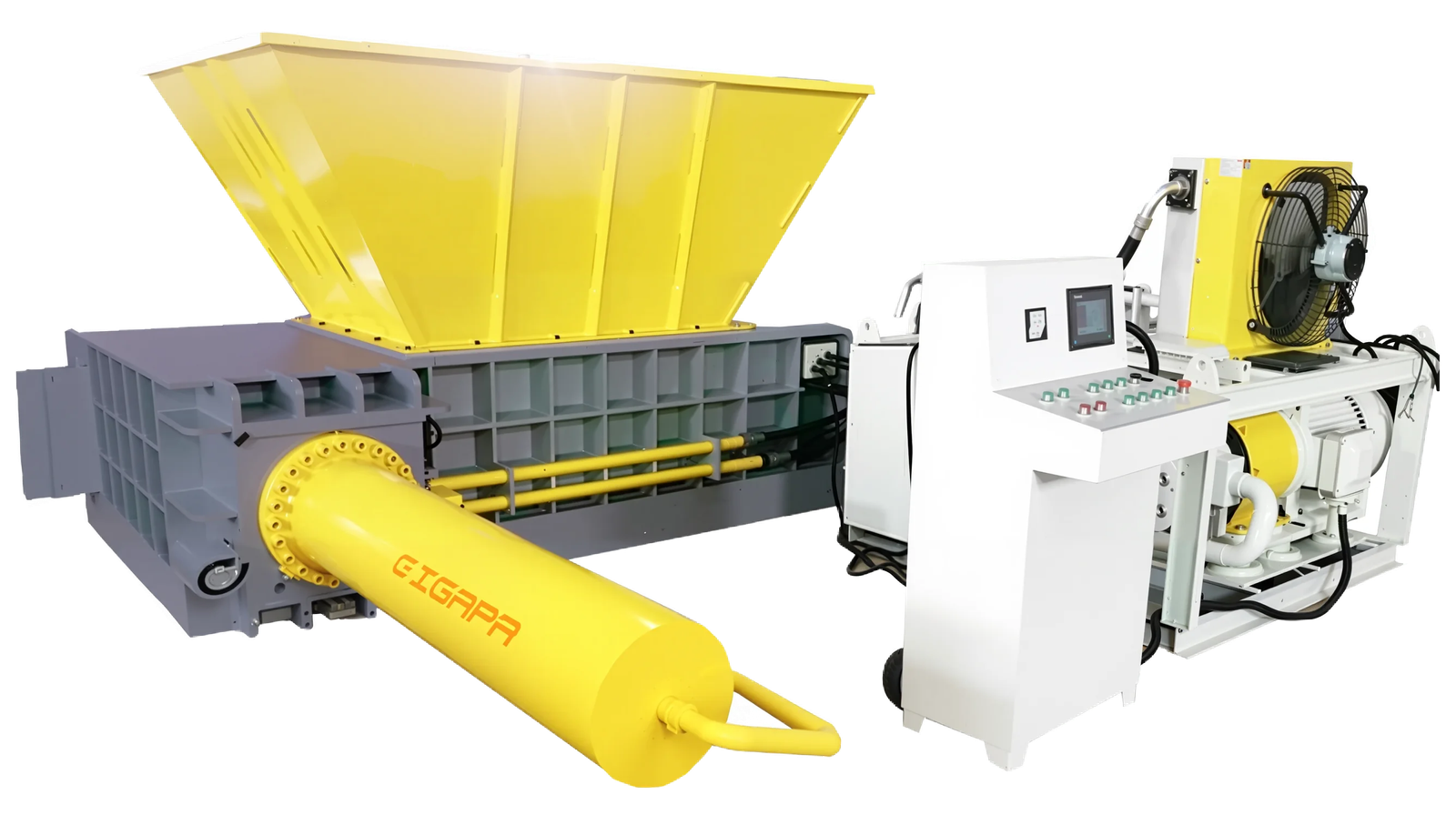 Aluminium Dosenballenpresse