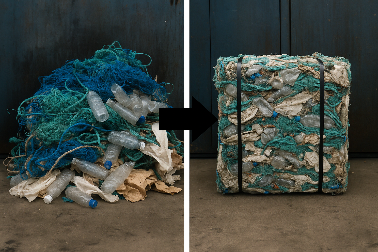Marine Garbage Baler