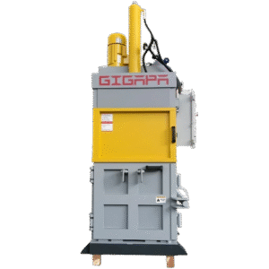 Explosion-proof vertical baler
